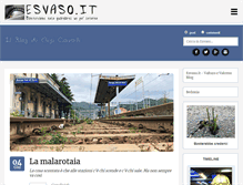 Tablet Screenshot of esvaso.it